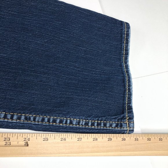 Silver Jeans Men's 37 x 30* Grayson Heritage Straight Leg Blue Faded Denim Pants - Picture 14 of 16